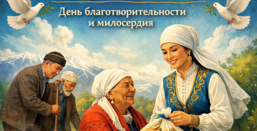 Қайрымдылық — қасиетті іс!